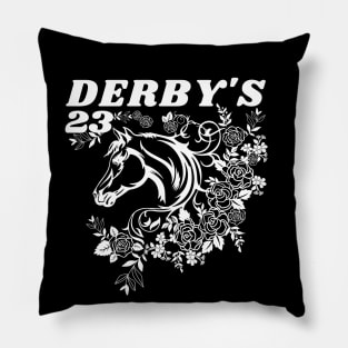 Derty's 2023 horse racin, Kentucky Racing Pillow