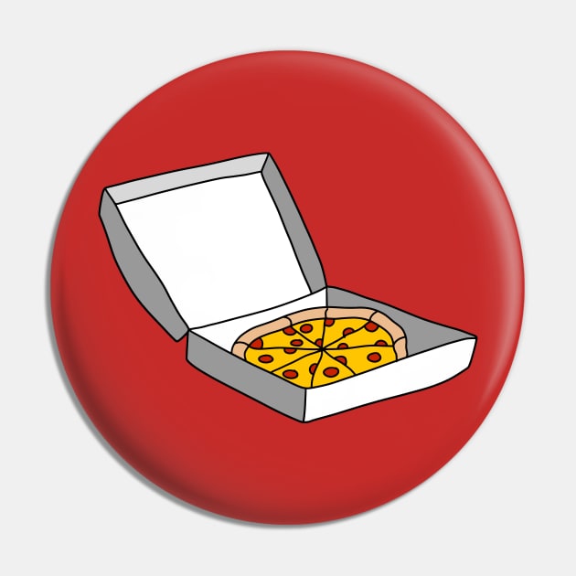 Box Full of Pizza Pin by saradaboru