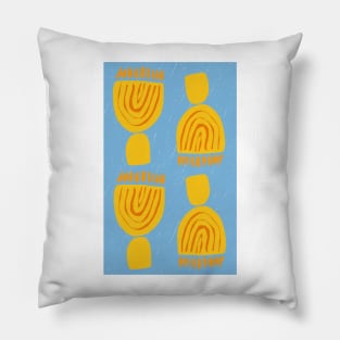 Chanukiah Burning Bright Pillow