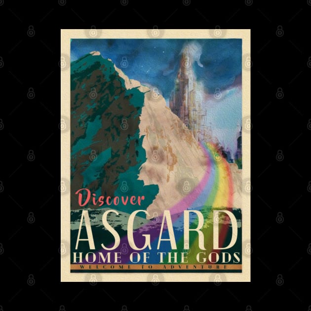 DISCOVER ASGARD HOME OF THE GODS by remerasnerds