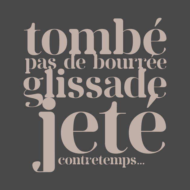 Tombé Pas de Bourrée by Paper Salad