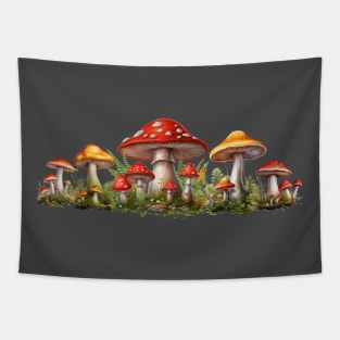 Mushroom Forest Tapestry