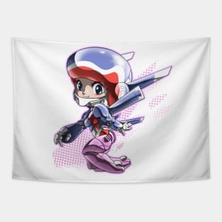 Asplenia Studios SD/Chibi Nene (visor up) Tapestry