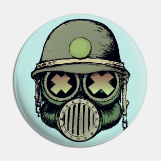 War Skull Pin