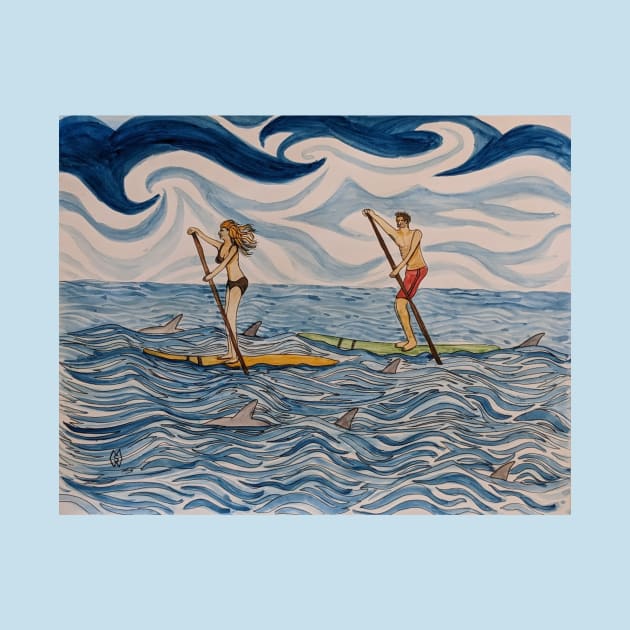 Paddleboard Adventures by Matt Starr Fine Art