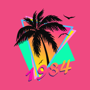 1984 Tropical Sunset T-Shirt