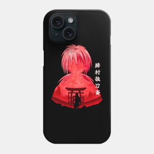 Anime Space Rurouni Kenshin Samurai Phone Case