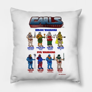 Carls of the Universe, Wave 1 Pillow