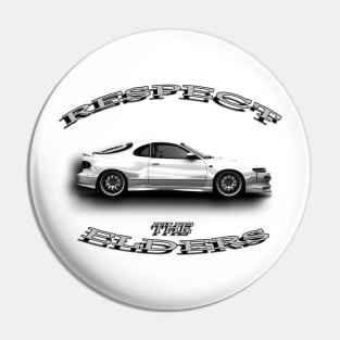 Toyota Celica  'Respect The Elders' Pin