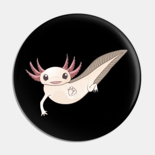 Friendly Axolotl Pin