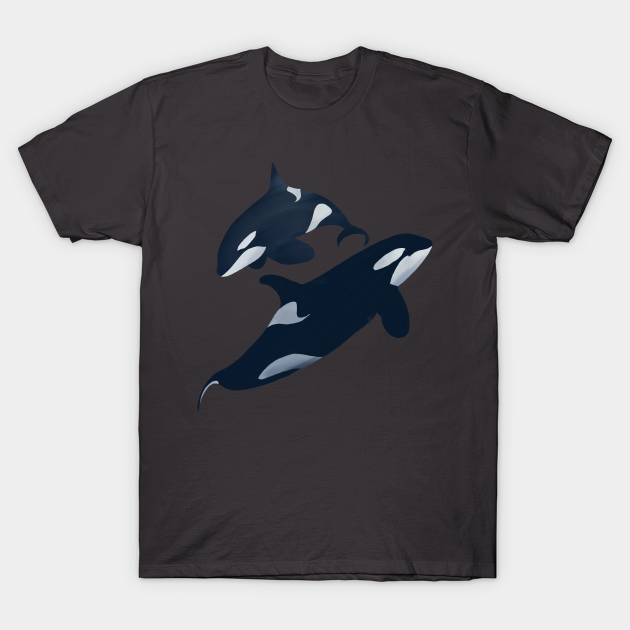 Orca Pair - Whale - T-Shirt