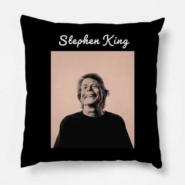 Stephen King / 1947 Pillow by DirtyChais