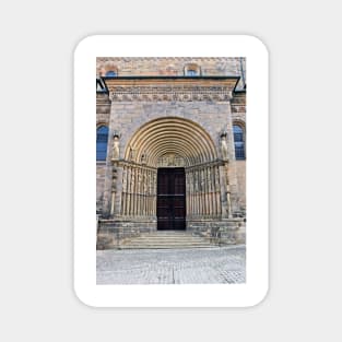 Bamberg Cathedral Doorway Magnet