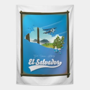 El Salvador travel map Tapestry