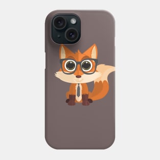 Fox Nerd Phone Case