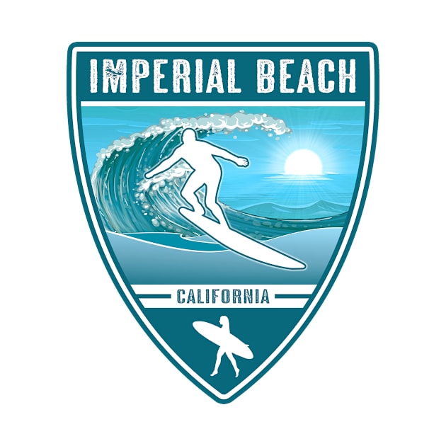 Surf Imperial Beach California by Jared S Davies