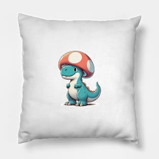 Kawaii simple Mushroom Hat Dinosaur Tyrannosaurus Pillow