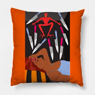 Nine of Weapons Pillow