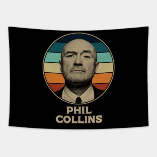 retro Phil Collins Tapestry