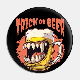 Trick or Beer Pin