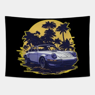 Sunset rwb classic 911 Tapestry