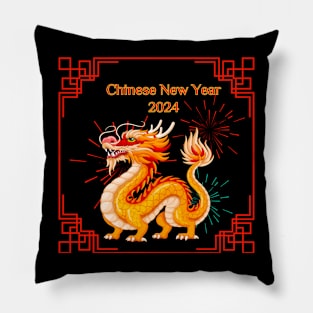 Chinese New Year 2024 Pillow