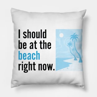 At the Beach Pillow