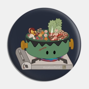 Hot Pot Frankenstein Pin