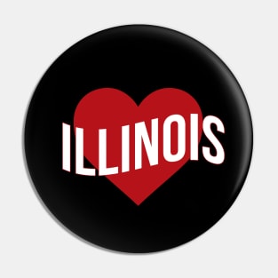 Illinois Love Pin