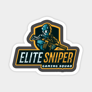 Elite Sniper Gaming Squad Magnet