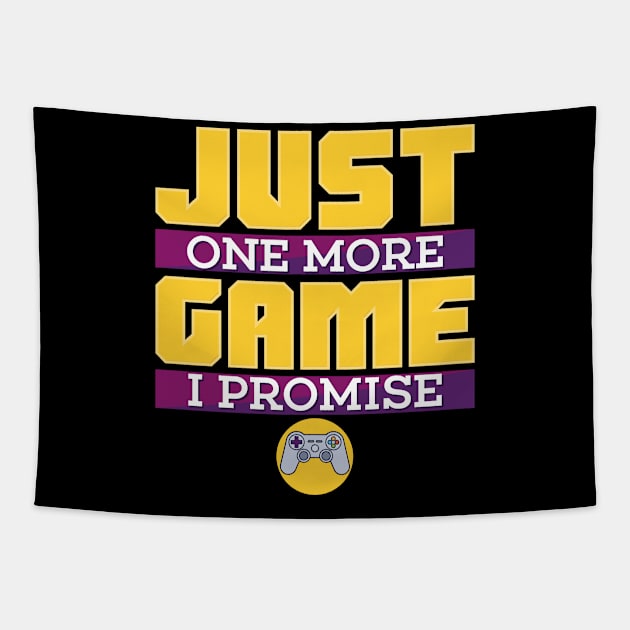 Promise Game Gamer Player Console Videogame Gift Tapestry by Schimmi