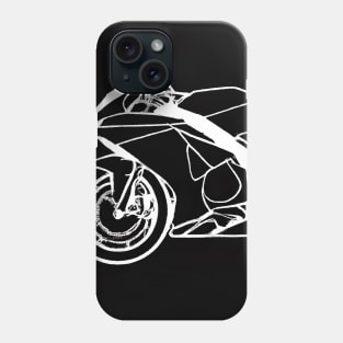 Outline Motorcycle Phone Case