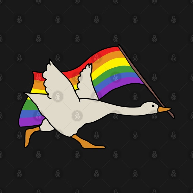 LGBT Goose by valentinahramov