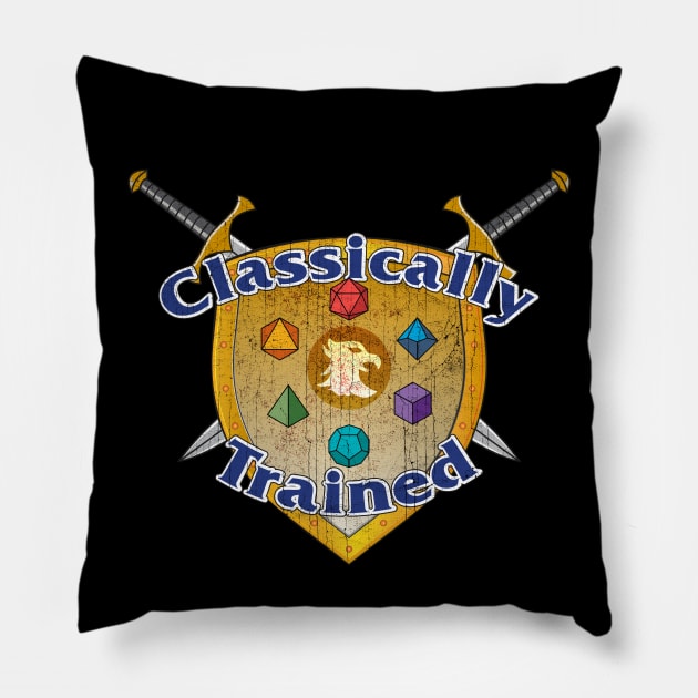 Classically Trained v2 Pillow by KennefRiggles