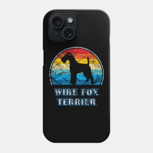 Wire Fox Terrier Vintage Design Dog Phone Case