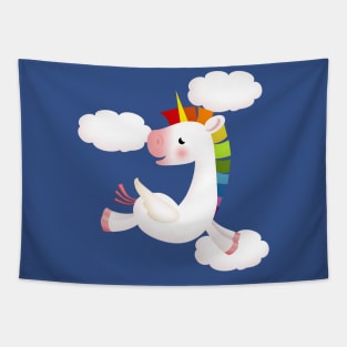 baby unicorn Tapestry