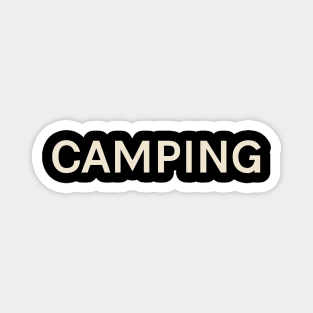 Camping Hobbies Passions Interests Fun Things to Do Magnet