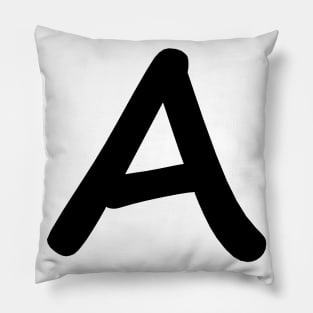 Letter A Pillow