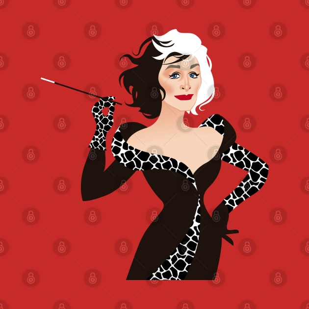 Cruella by AlejandroMogolloArt