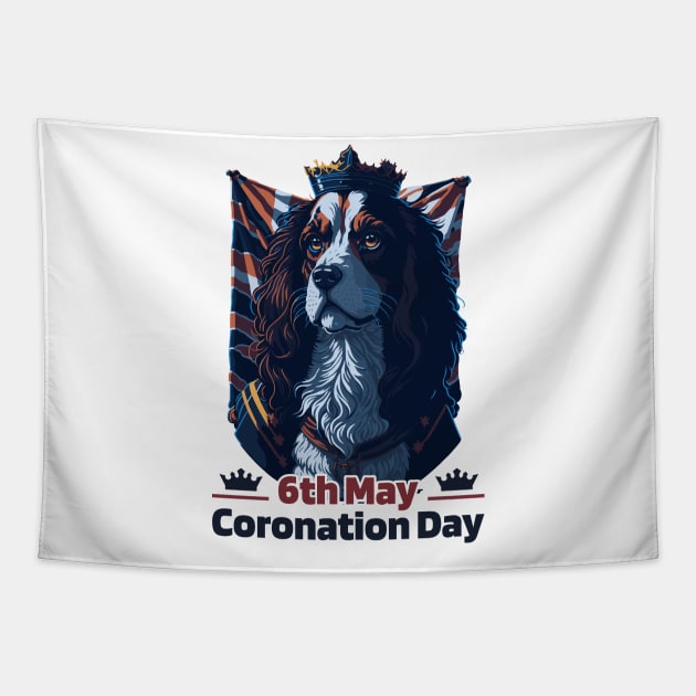 King's Coronation Day - May 6th, 2023 Royal Celebration Tapestry by star trek fanart and more