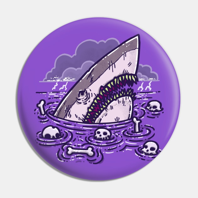 Nightmare Shark Pin by nickv47