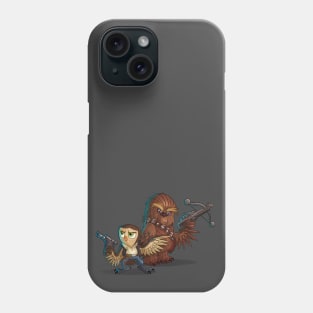 Han Sol-OWL and c-HOO-HOO-hewbacca Phone Case