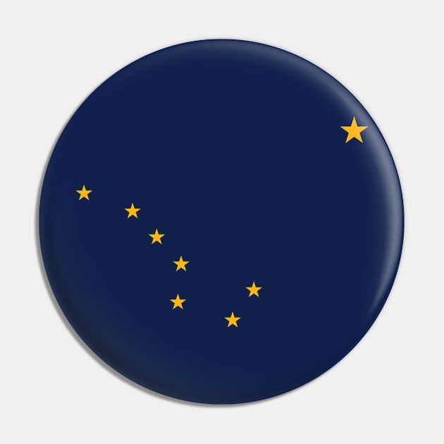 Alaska Flag Pin by Historia