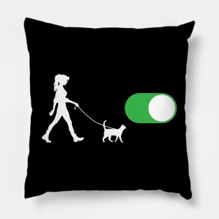 Cat Walk - On (F) Pillow