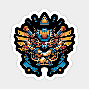 Sci-fi Crest Magnet