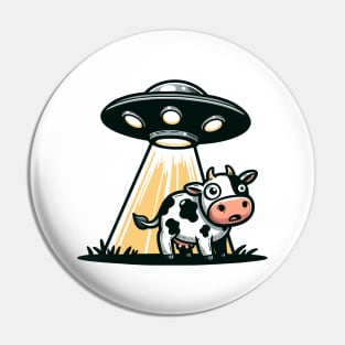 Ufo cow Pin