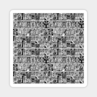 Grey Tarot Print - Major Arcana Magnet