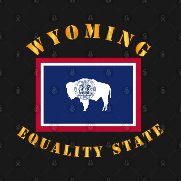 Flag - Wyoming - Equality State by twix123844