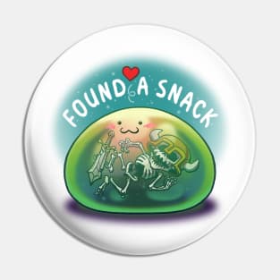 Slime Found a Snack Pin