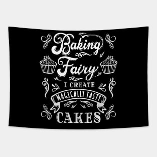 Baking Fairy - baker, baking saying gift Tapestry